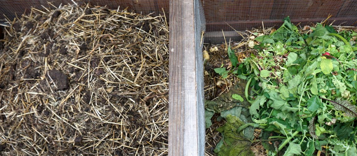 Fresh garden scraps will be added to create nutrient rich compost.